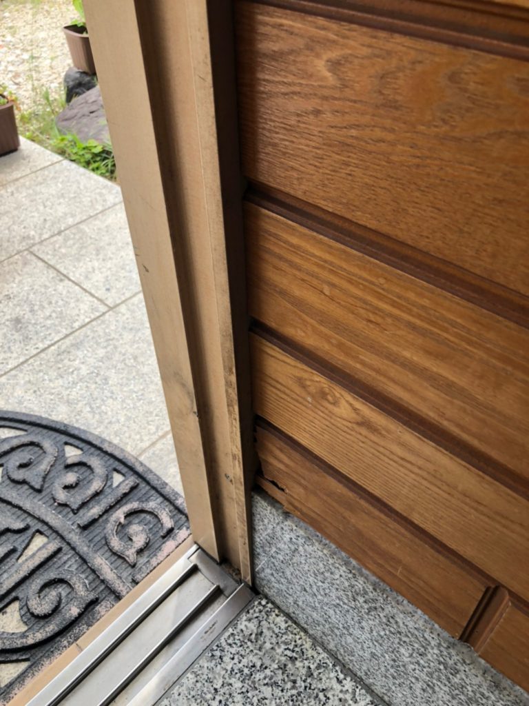 愛知県半田市 戸建住宅 LIXILリシェント 玄関引戸リニューアル工事【知多トーヨー住器】